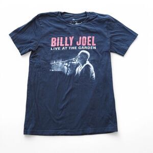 Barking Irons Billy Joel 'Live at the Garden' Double Side T-Shirt Black Unisex M